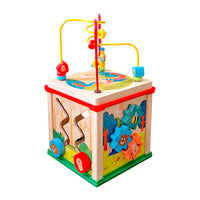 Juguete Cubo De Actividades Formas Madera 34270

