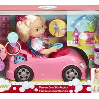 Muñeca Little Mommy Paseo Con Burbujas Mattel GFJ09