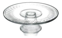Plato Pastelero Base Para Pastel De Vidrio Selene
