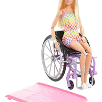 Barbie Fashionista Muñeca Silla De Ruedas HJT13 Mattel
