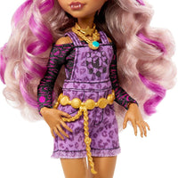 Clawdeen Wolf Monster High Muñeca Mascota HHK52 Mattel