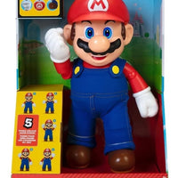 Its-a Me Super Mario Parlante Nintendo World 30cm Articulado Jakks Pacific
