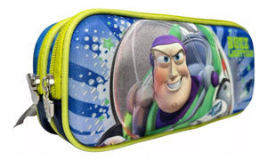 Lapicera Estuche Escolar Doble  Cierre Buzz Lightyear 148099