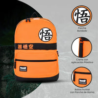 Mochila Grande Dragon Ball Z Escolar Goku DBZ065-BP227A
