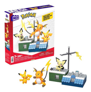 Mega Juguete De Construcción Set De Evoluciones De Pikachu HKT23 Mattel