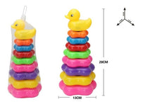 CYC Pila De Aritos Pato Con Aros Didactico Juguete de Importacion HP1111927
