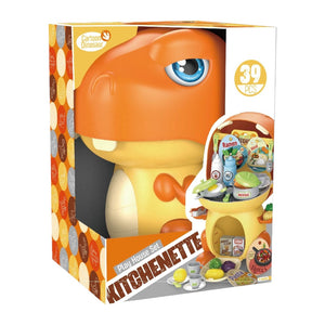 CYC Set de Dinosaurio Maletin de Cocina, Dentista o Supermercado  Juguete de Importacion SH22098684