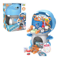 CYC Set de Dinosaurio Maletin de Cocina, Dentista o Supermercado  Juguete de Importacion SH22098684
