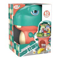 CYC Set de Dinosaurio Maletin de Cocina, Dentista o Supermercado  Juguete de Importacion SH22098684
