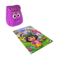 Mochila Dora Con Rompecabezas 3 en 1
