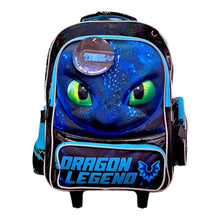 Cargar imagen en el visor de la galería, FM Mochila Ruedas Escolar Grande Como Entrenar A Tu Dragon HD00760MW
