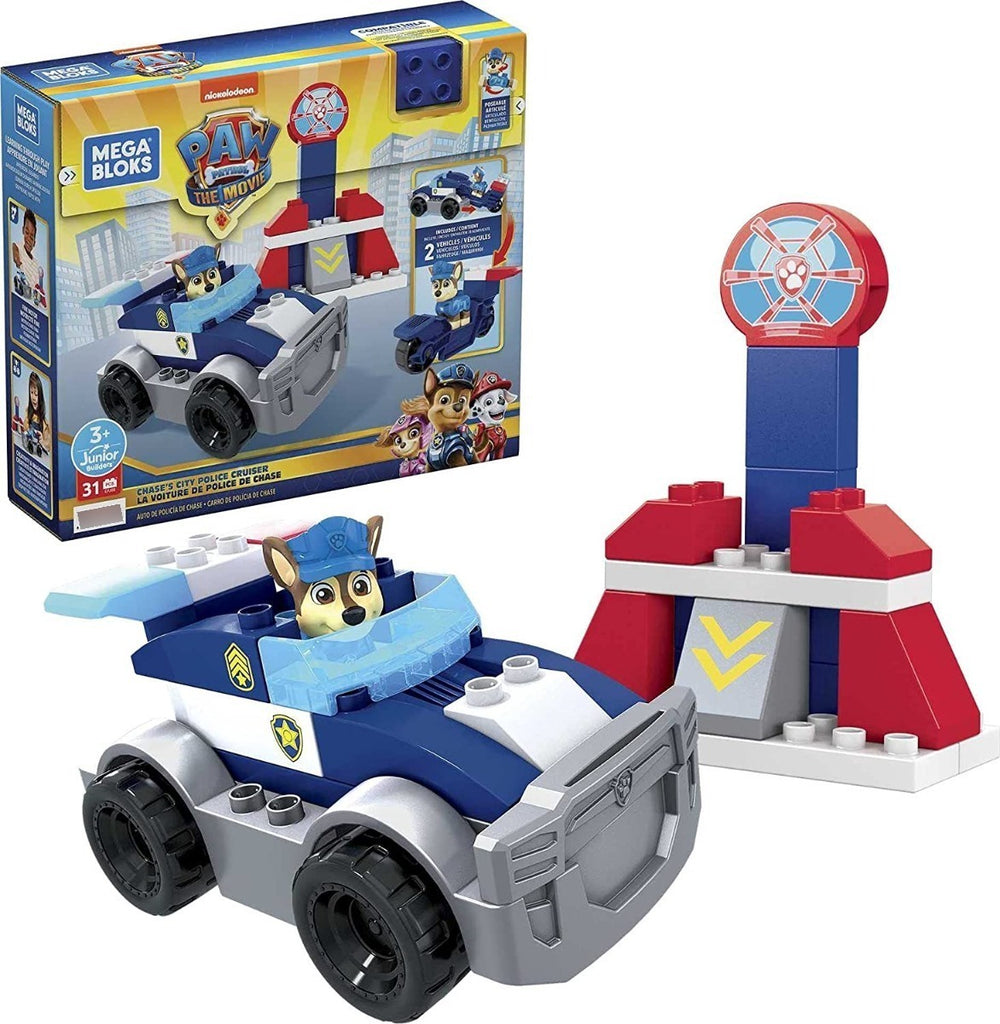 Auto De Policia De Chase Paw Patrol Mega Bloks GYJ00 Mattel