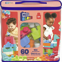 Mega Bloks Juguete de Construcción Bolsa de 60 piezas DCH54 Mattel