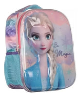 Mochila Pequeña Preescolar Ruz Disney Princesas Frozen Elsa 170542 Coleccion Flake Color Rosa

