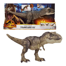 Cargar imagen en el visor de la galería, Dinosaurio De Juguete Jurassic World Tyrannosaurus Rex Mattel HDY55
