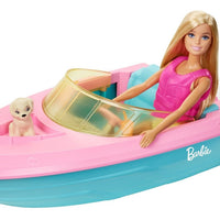 Set De Juego Barbie Estate Lancha Incluye Muñeca GRG30 Mattel