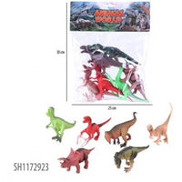 Set De 6 Dinosaurios T Rex Coleccion Juguete de Importacion SH1172923