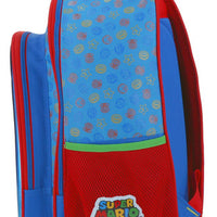 Mochila Escolar Grande Chenson Mario Bros Niño Mb65676-9 Flashy Color Azul