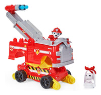 Paw Patrol Figura con Vehiculo Transformable Chase Bombero Spin Master 6062104
