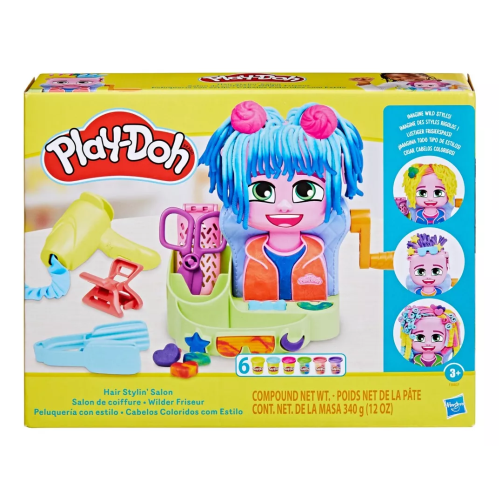 Play-doh - Set De Juego Peluquería Con Estilo F8807