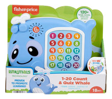 Cargar imagen en el visor de la galería, Fisher-price Linkimals Juguete Ballena Cuenta Conmigo HJR73 Mattel
