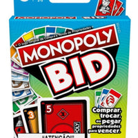 Juego De Mesa De Cartas Monopoly Bid Hasbro F1699