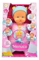 Nenuco 5 Funciones Sonidos y Chupon 27cm Famosa
