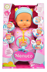 Nenuco 5 Funciones Sonidos y Chupon 27cm Famosa