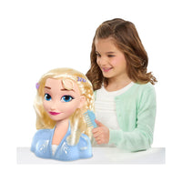 Cabeza de Muñeca Elsa Frozen Para Peinar Just Play
