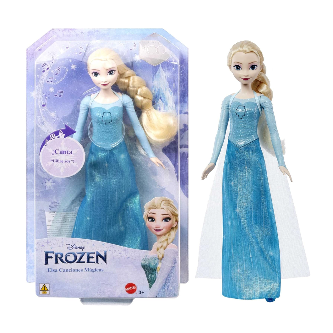 Muñeca Frozen Elsa Canciones Magicas HMG439 Mattel