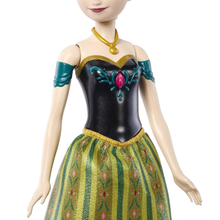 Cargar imagen en el visor de la galería, Muñeca Frozen Anna Canciones Magicas HMG480 Mattel
