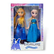 Cargar imagen en el visor de la galería, Muñeca Princesas Frozen Elsa y Ana Juguete Importacion SH109881
