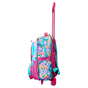 Mochila Grande Con Ruedas La Casa de Gabby Primaria Pilec GB403A60WH