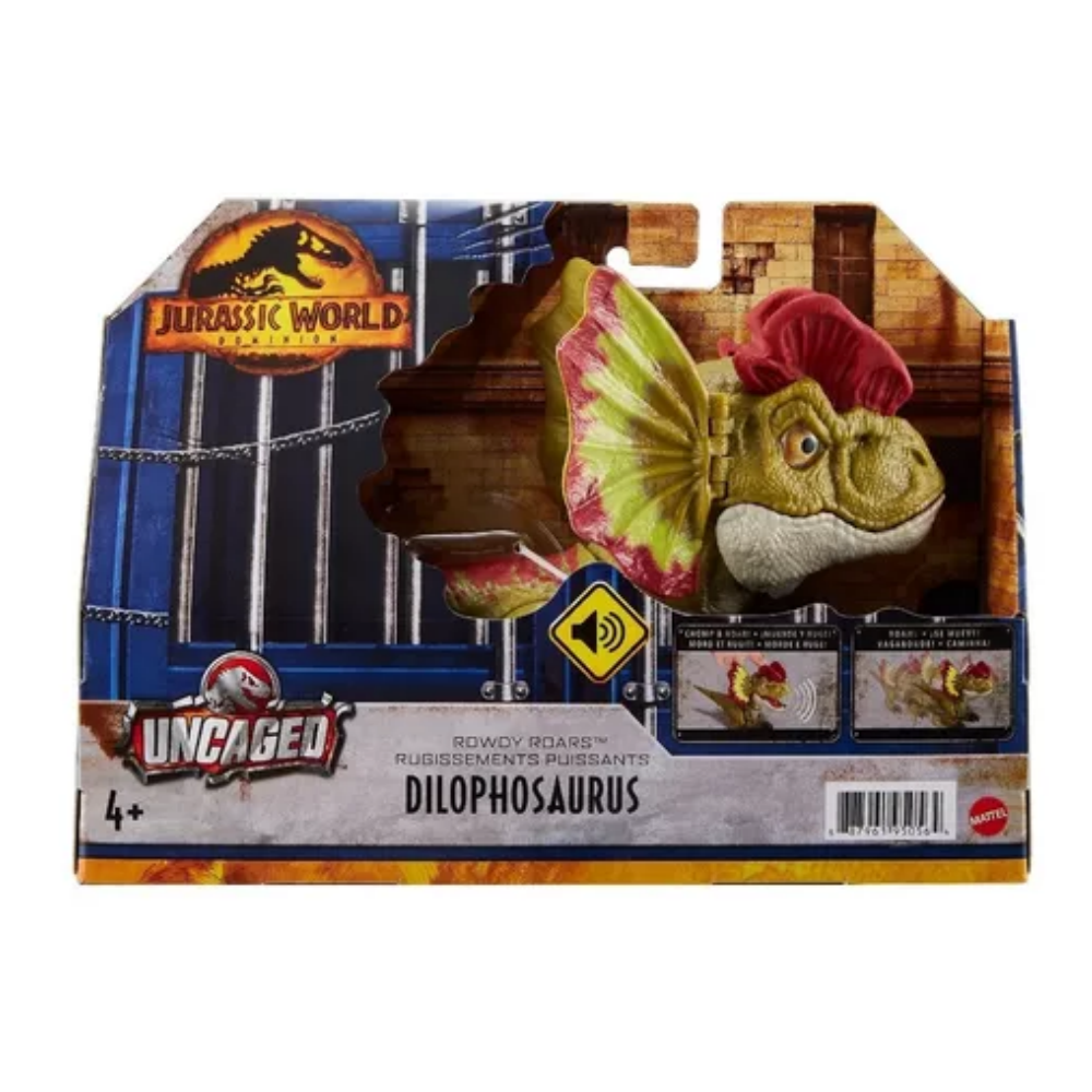 Jurassic World Uncaged Dilophosaurus Interactivo Con Sonido GWD69