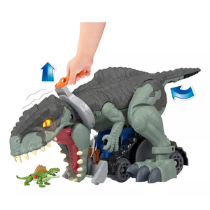 Figura de acción Dinosaurio Mega Rugido Salvaje GWT22 de Mattel Imaginext