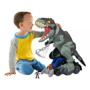 Figura de acción Dinosaurio Mega Rugido Salvaje GWT22 de Mattel Imaginext