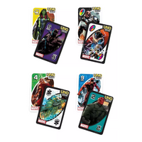 Juego De Cartas Uno Marvel De 2 A 10 Jugadores
