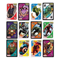 Juego De Cartas Uno Marvel De 2 A 10 Jugadores
