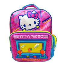Cargar imagen en el visor de la galería, Mochila Chica Preescolar Kinder Hello Kitty Ruz ARCAD 179175
