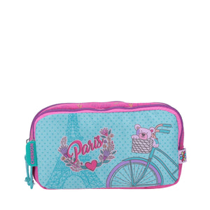 Lapicera Escolar Estuche Grande Chenson Happy Girl HG65059-P