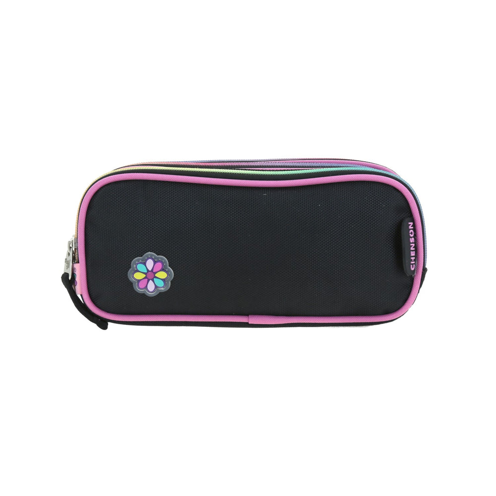 Lapicera Escolar Triple Estuche Grande Chenson Happy Girl HG65959-3
