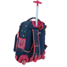 Cargar imagen en el visor de la galería, Mochila Chenson Con Ruedas Y Luces Led Para Niña Escolar Primaria Happy Girl ESTAR HG66502-9
