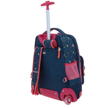 Cargar imagen en el visor de la galería, Mochila Chenson Con Ruedas Y Luces Led Para Niña Escolar Primaria Happy Girl ESTAR HG66502-9
