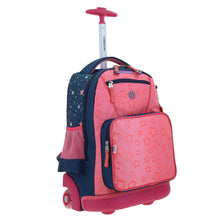 Cargar imagen en el visor de la galería, Mochila Chenson Con Ruedas Y Luces Led Para Niña Escolar Primaria Happy Girl ESTAR HG66502-9
