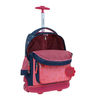 Mochila Chenson Con Ruedas Y Luces Led Para Niña Escolar Primaria Happy Girl ESTAR HG66502-9
