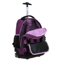 Cargar imagen en el visor de la galería, Mochila Grande de Ruedas con Luz Led Happy Girl CHESTER HG70238-3
