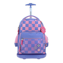 Cargar imagen en el visor de la galería, Mochila Grande de Ruedas con Luz Led Happy Girl CHESTER HG70238-U
