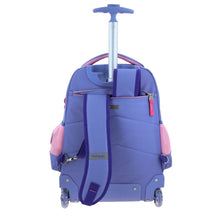Cargar imagen en el visor de la galería, Mochila Grande de Ruedas con Luz Led Happy Girl CHESTER HG70238-U
