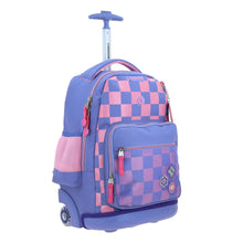 Cargar imagen en el visor de la galería, Mochila Grande de Ruedas con Luz Led Happy Girl CHESTER HG70238-U
