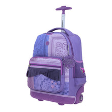 Cargar imagen en el visor de la galería, Mochila Grande de Ruedas con Luz Led Happy Girl COWLI HG70256-U
